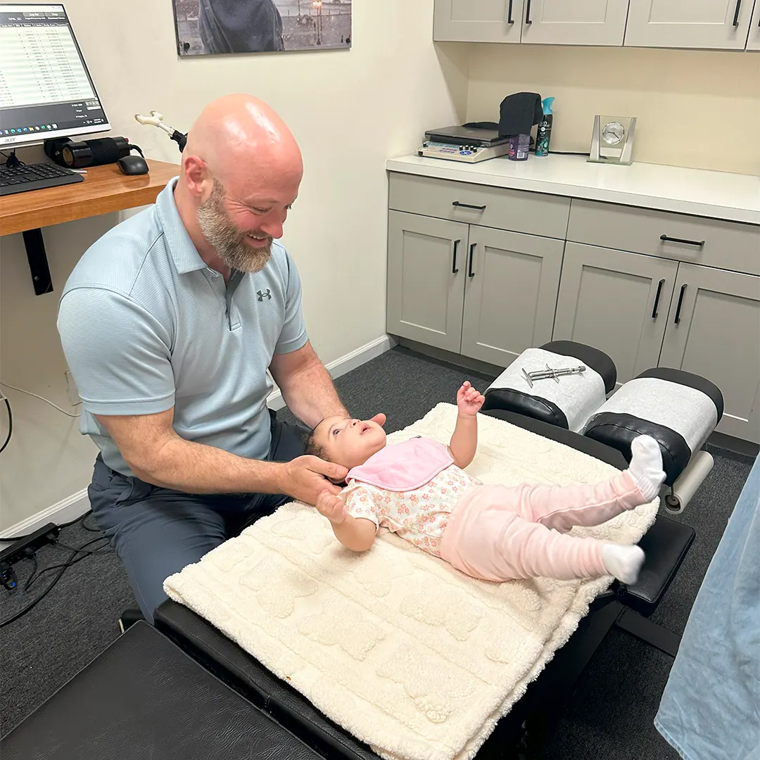Dr. Eric Chludzinski, pediatric chiropractor