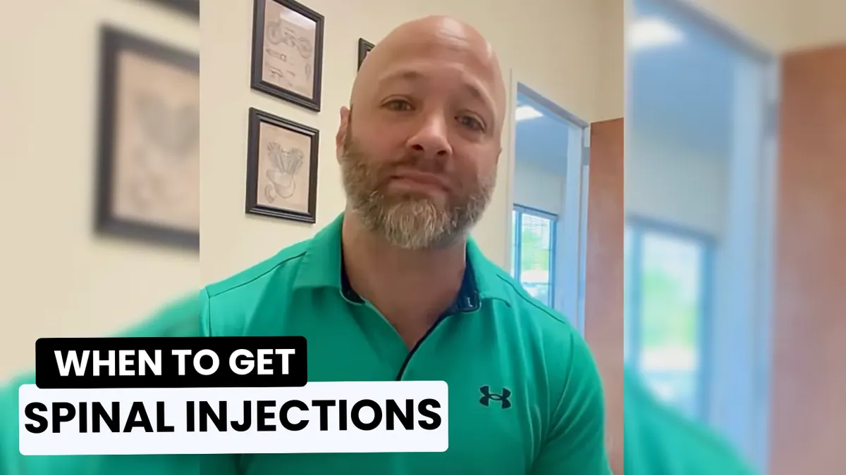 When is a Spinal Injection Warranted?